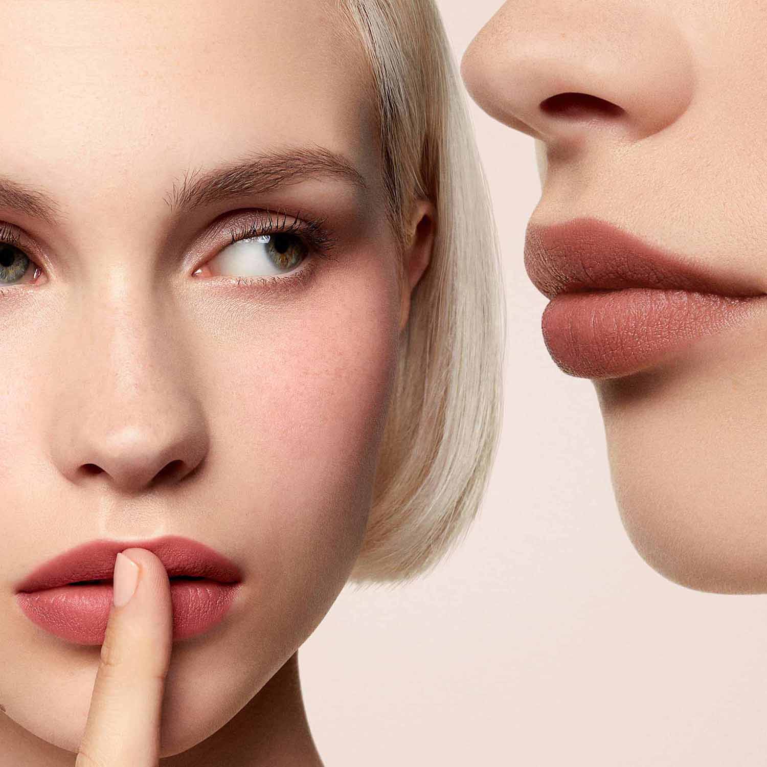 L'ABSOLU ROUGE INTIMATTE (LABIAL EN BARRA CON ACABADO MATE)